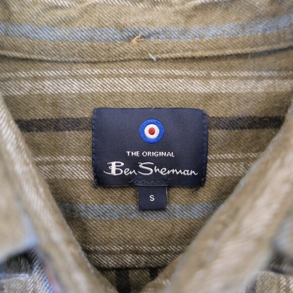 Ben Sherman Long Sleeve Striped Button Down - Picture 4 of 5